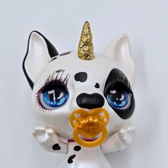 Poopsie Surprise Sparkly Critters Unicorn Dots Dalmatian Dog Figure Toy Read - Picture 6 of 11